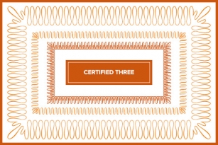 Certified Three Font Font Download