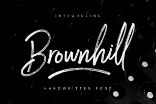 Brownhill Script Font Font Download