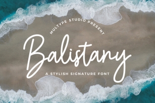 Balistany Font Font Download