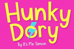 Hunky Dory Font Font Download