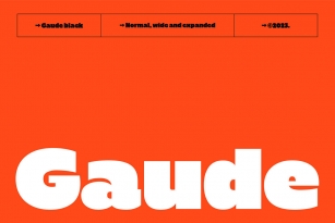 Gaude Font Font Download