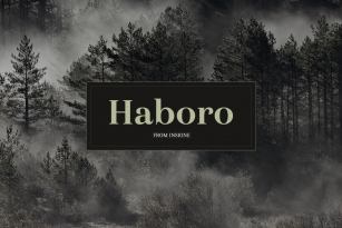 Haboro Font Font Download