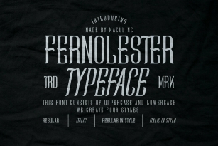 Fernolester Font Font Download
