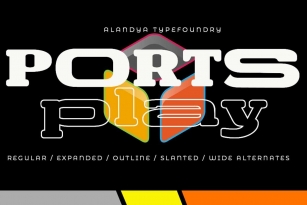 Ports Play Font Font Download