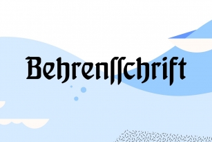 FontForum Behrens Schrift Font Download