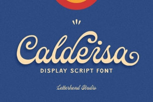 Calderisa Font Font Download