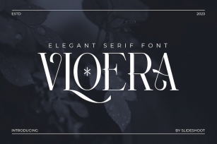 Vloera Elegant Serif Font Font Download