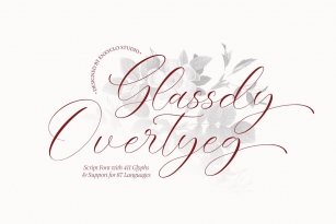 NCL Glassdy Overtyeg Font Font Download