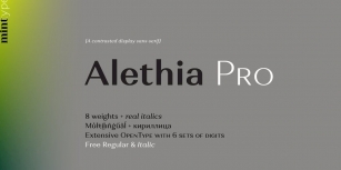 Alethia Pro Font Font Download