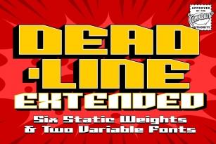 Deadline Extended Font Font Download