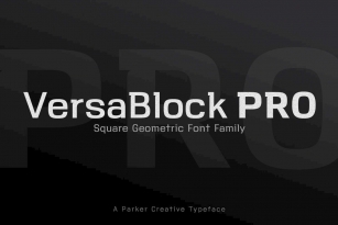 VersaBlock Pro Font Font Download