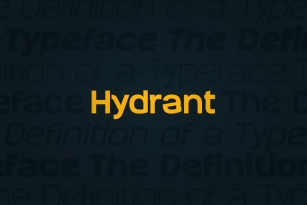 Hydrant Font Font Download