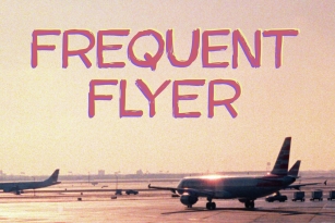 Frequent Flyer Font Font Download