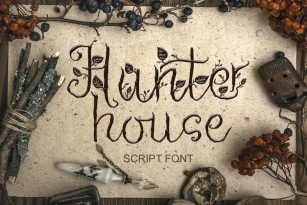 Hunter House Font Font Download