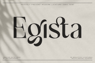 Egista Font Font Download