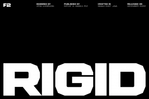 Rigid Display Font Font Download