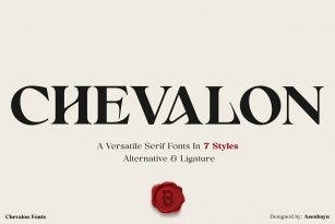 Chevalon Font Font Download