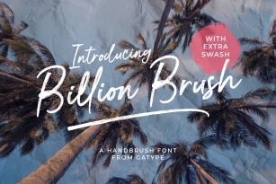 Billion Brush Font Font Download