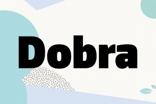 Dobra Font Font Download