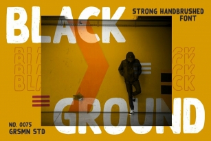 Black Ground Font Font Download