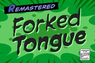 Forked Tongue Font Font Download