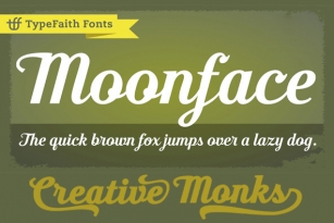 Moonface Script Font Font Download