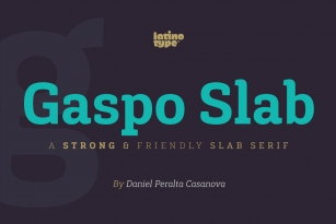 Gaspo Slab Font Font Download