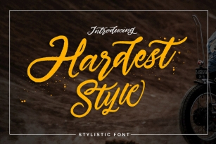 Hardest Style Font Font Download