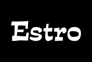 Estro Font Font Download