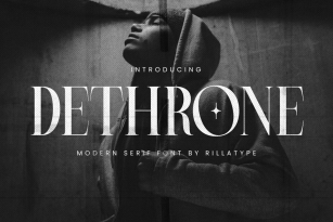 Dethrone Font Font Download