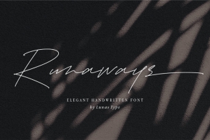 Runaways Font Font Download