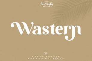 Wastern Font Font Download