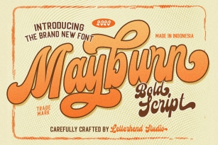 Mayburn Font Font Download