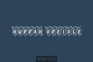 Hurrah Dreidle Font Font Download