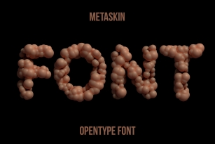 Metaskin SVG Font Font Download