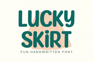 Lucky Skirt Font Font Download