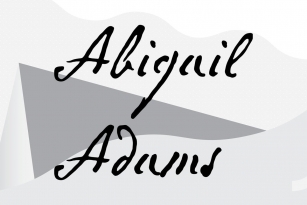 Abigail Adams Font Font Download