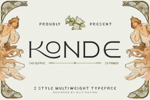 Konde Font Font Download