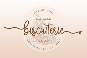 Biscuiterie Font Font Download