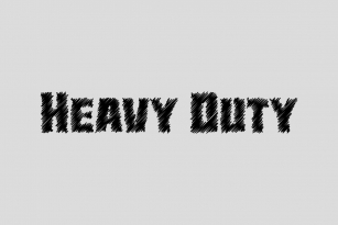 Heavy Duty Font Font Download