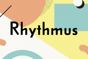 Rhythmus Pro Font Font Download