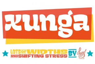 Xunga Font Font Download