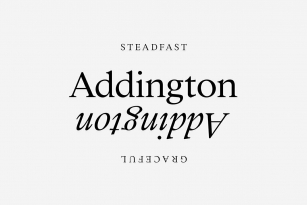 Addington CF Font Font Download