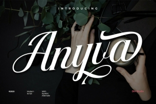 Anyva Font Font Download