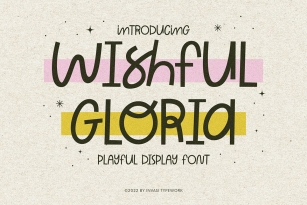 Wishful Gloria Font Font Download