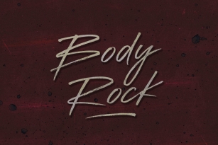 Body Rock Font Font Download