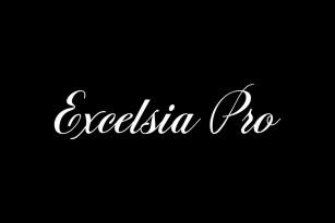 Excelsia Pro Font Font Download