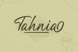 Tahnia Font Font Download