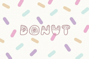 Donut Font Font Download
