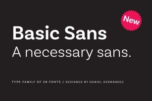 Basic Sans Font Font Download